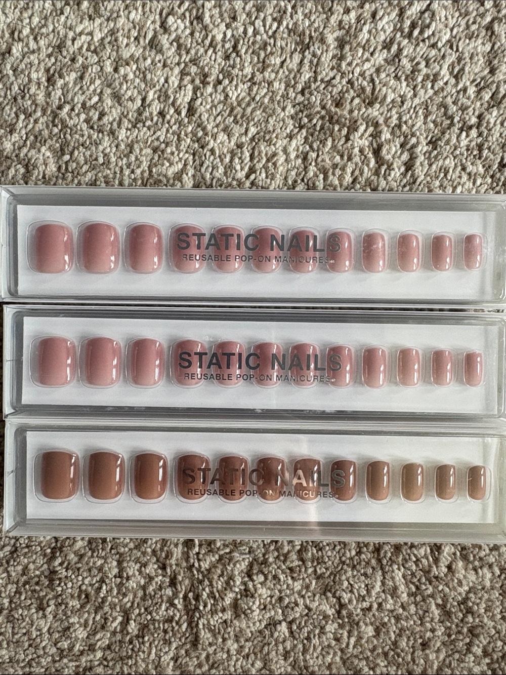 3x Static Nails